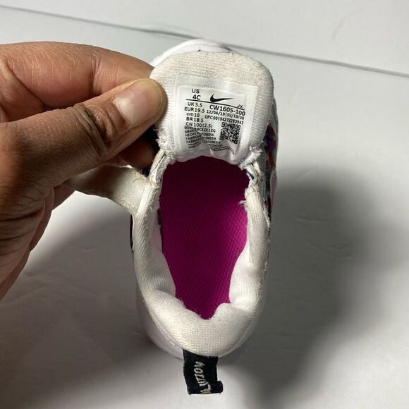 Nike Revolution 5 Fable Size 4C CW1605-100 - Picture 5 of 9